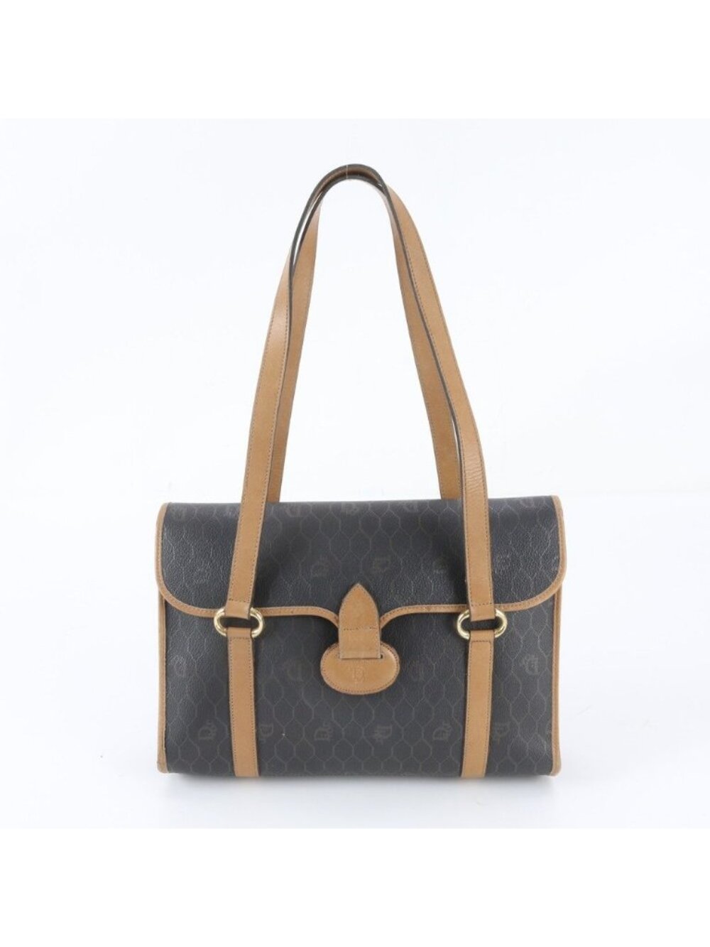 Dior Honeycomb Pattern Leather Shoulder Bag